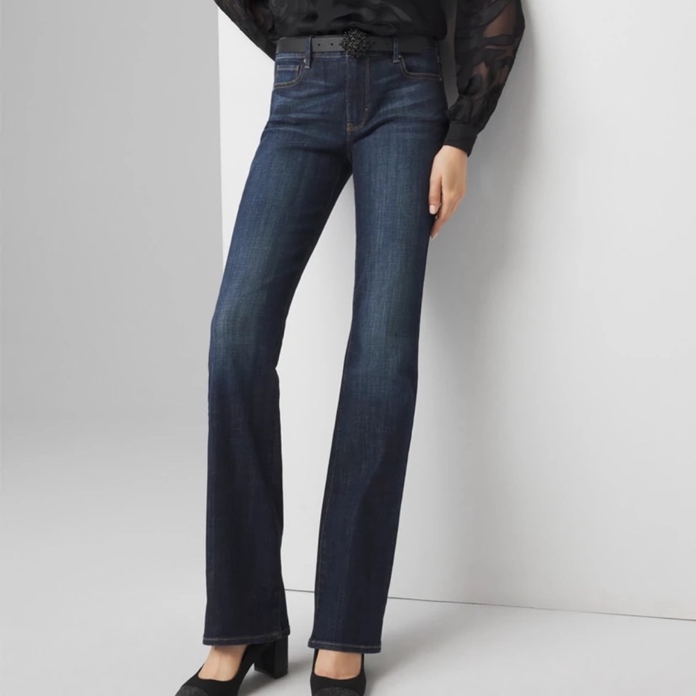 White House Black Market Boot Jeans Size 8 Short
